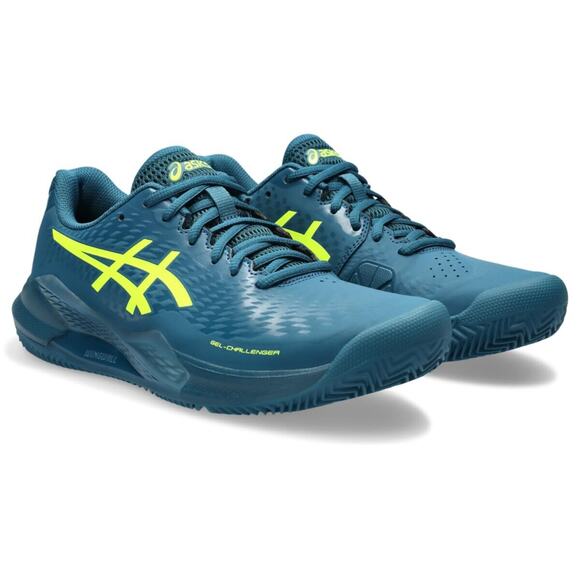 ASICS Men's Gel-Challenger 14 Clay Running Shoes Restful Tea/Safety Yellow 11 US - Picture 1 of 9